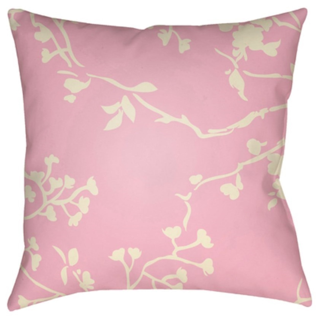 Surya Chinoiserie Floral Pillow