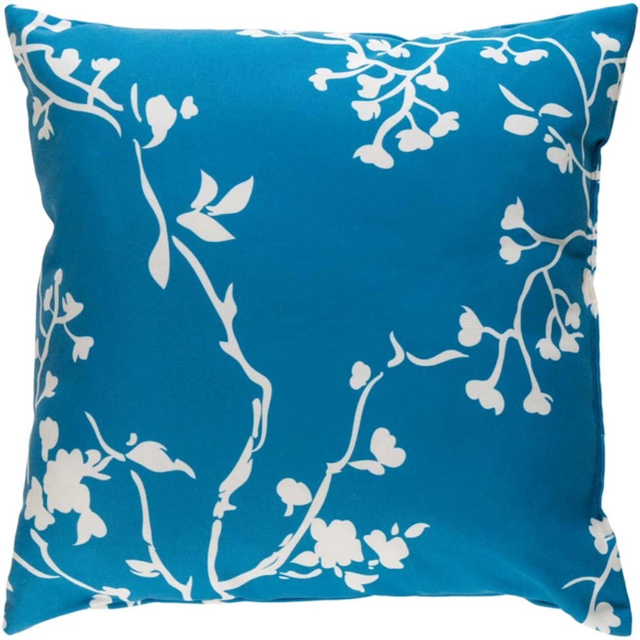 Surya Chinoiserie Floral Pillow