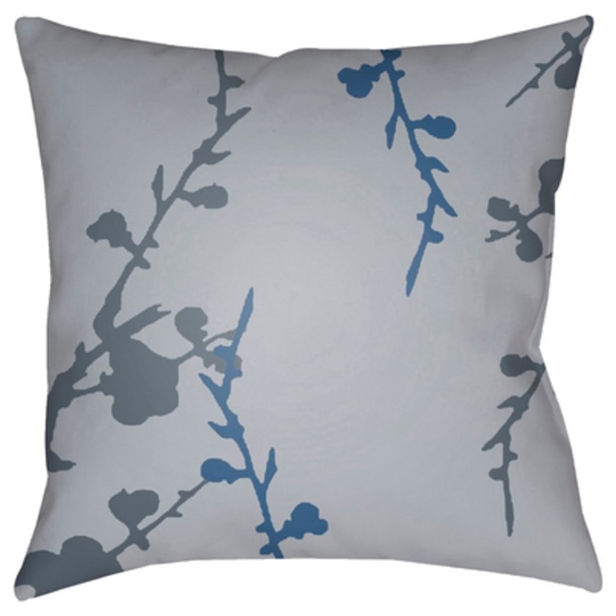 Surya Chinoiserie Floral Pillow