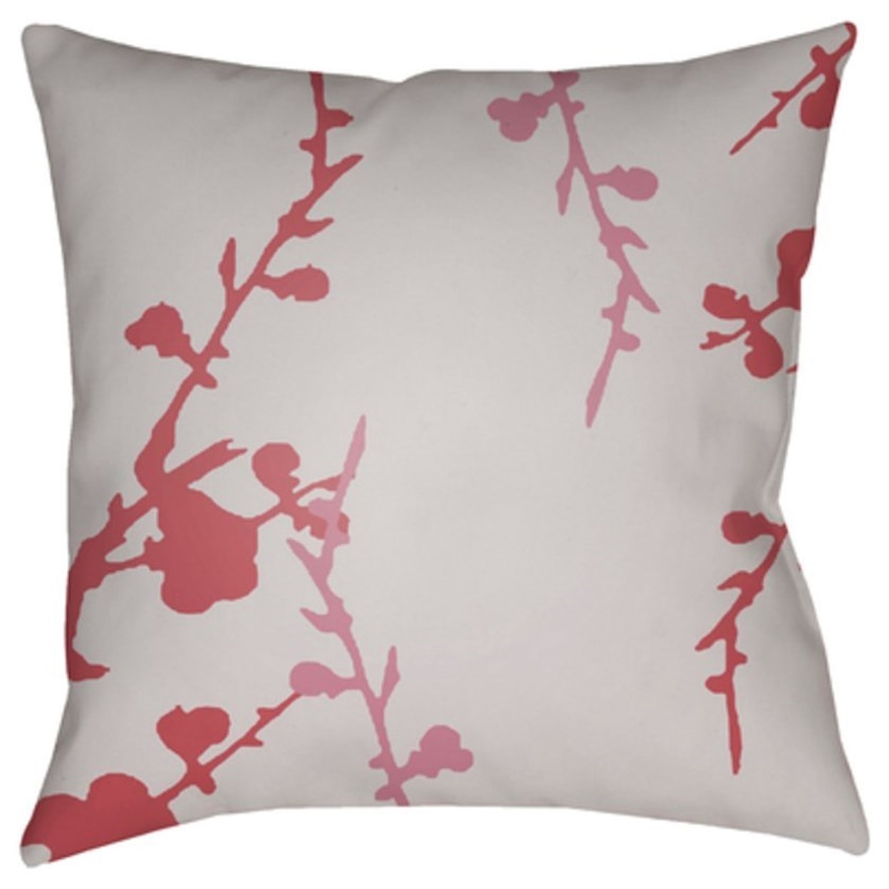 Surya Chinoiserie Floral Pillow