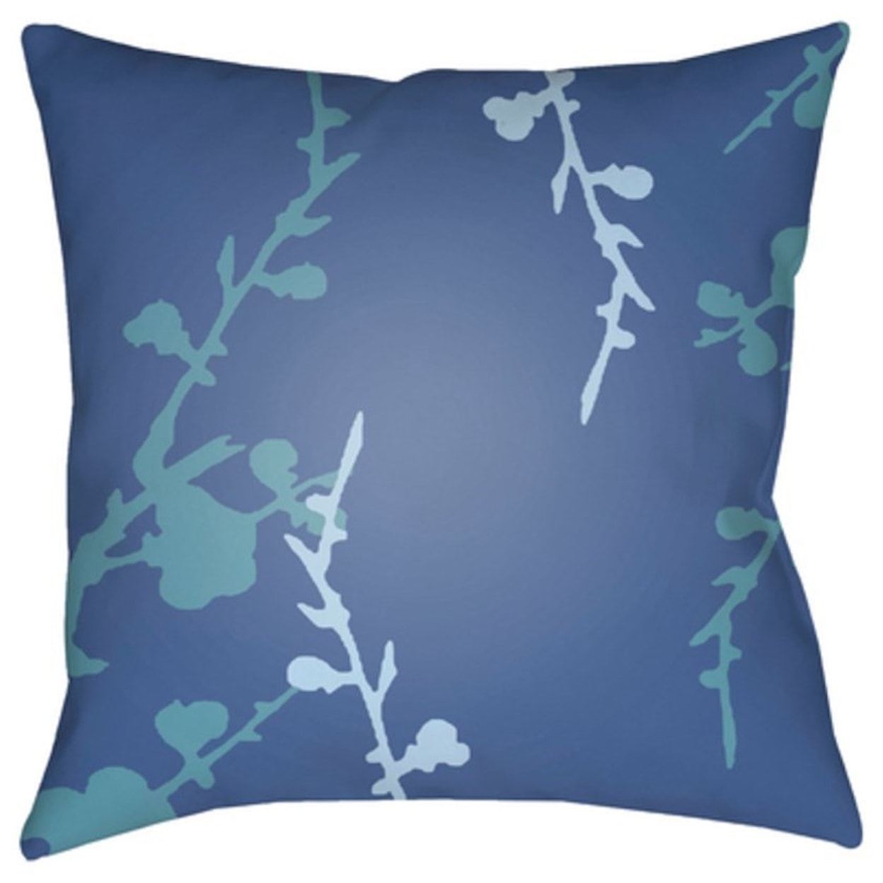 Surya Chinoiserie Floral Pillow