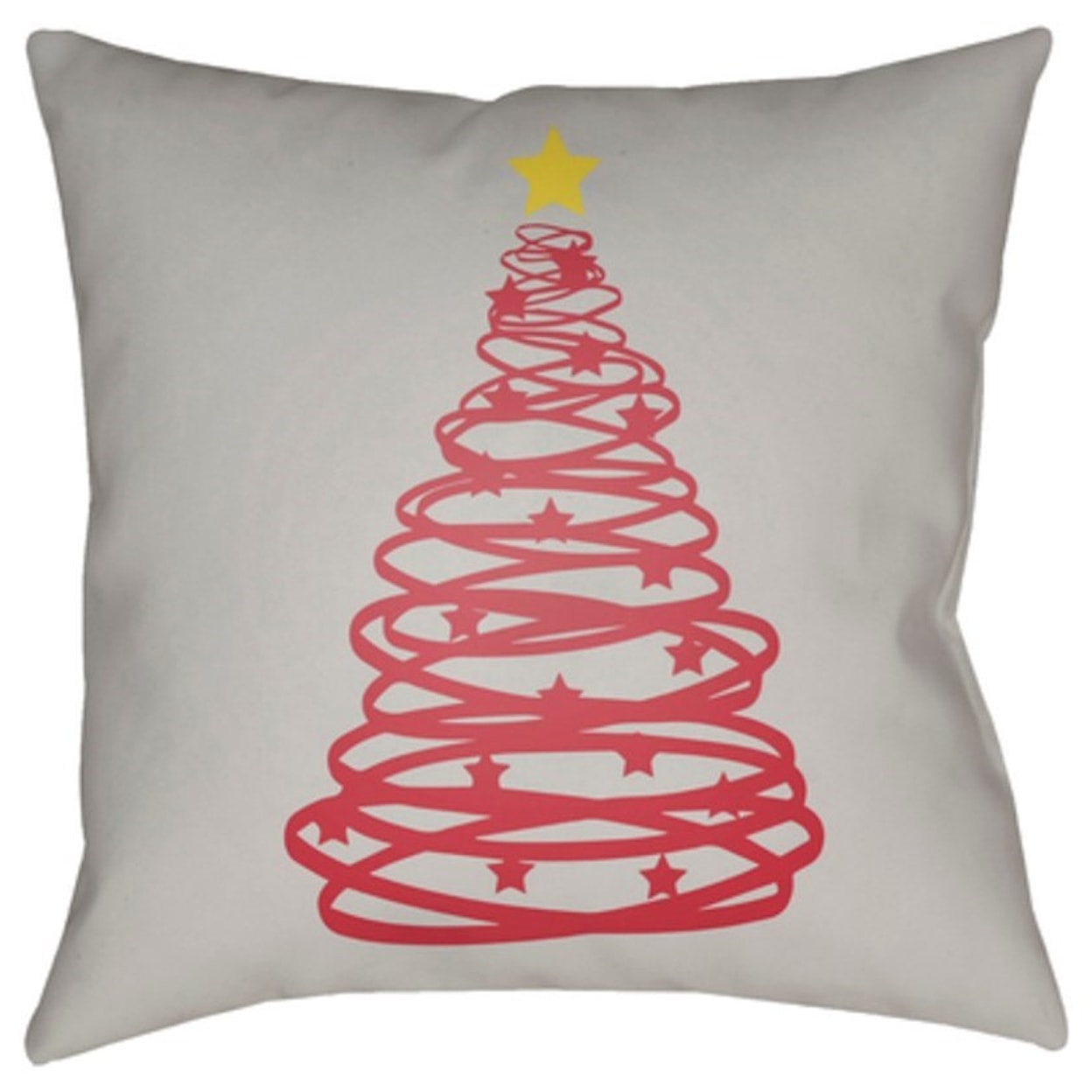 Surya Christmas Tree Pillow