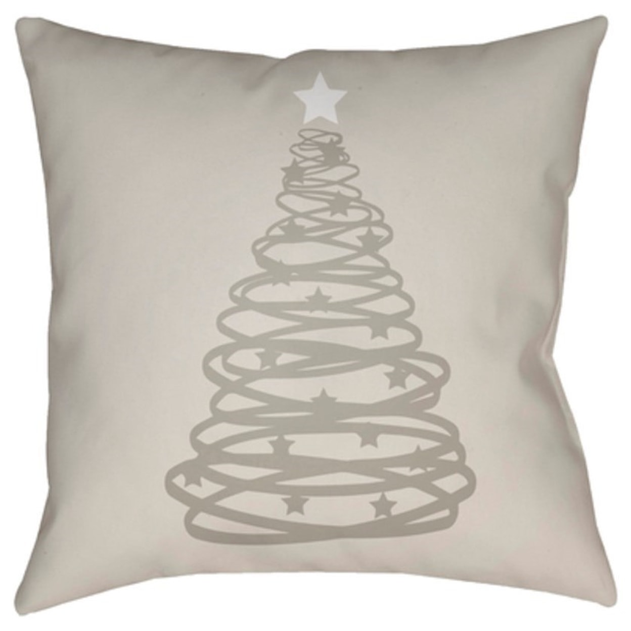 Surya Christmas Tree Pillow