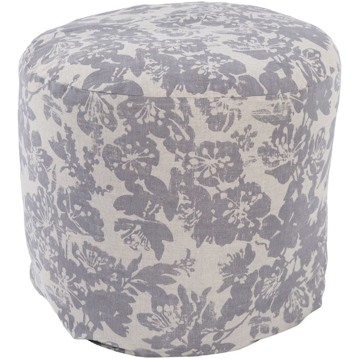 Surya Clara 18 x 18 x 18 Cube Pouf