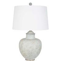 Antiqued Table Lamp