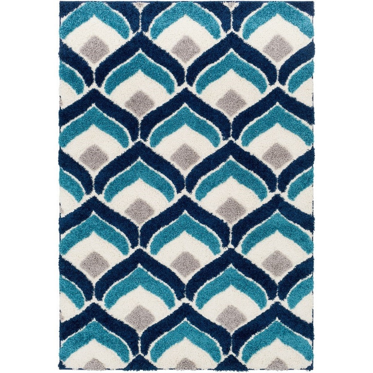 Surya Cut & Loop Shag 5'3" x 7'3" Rug