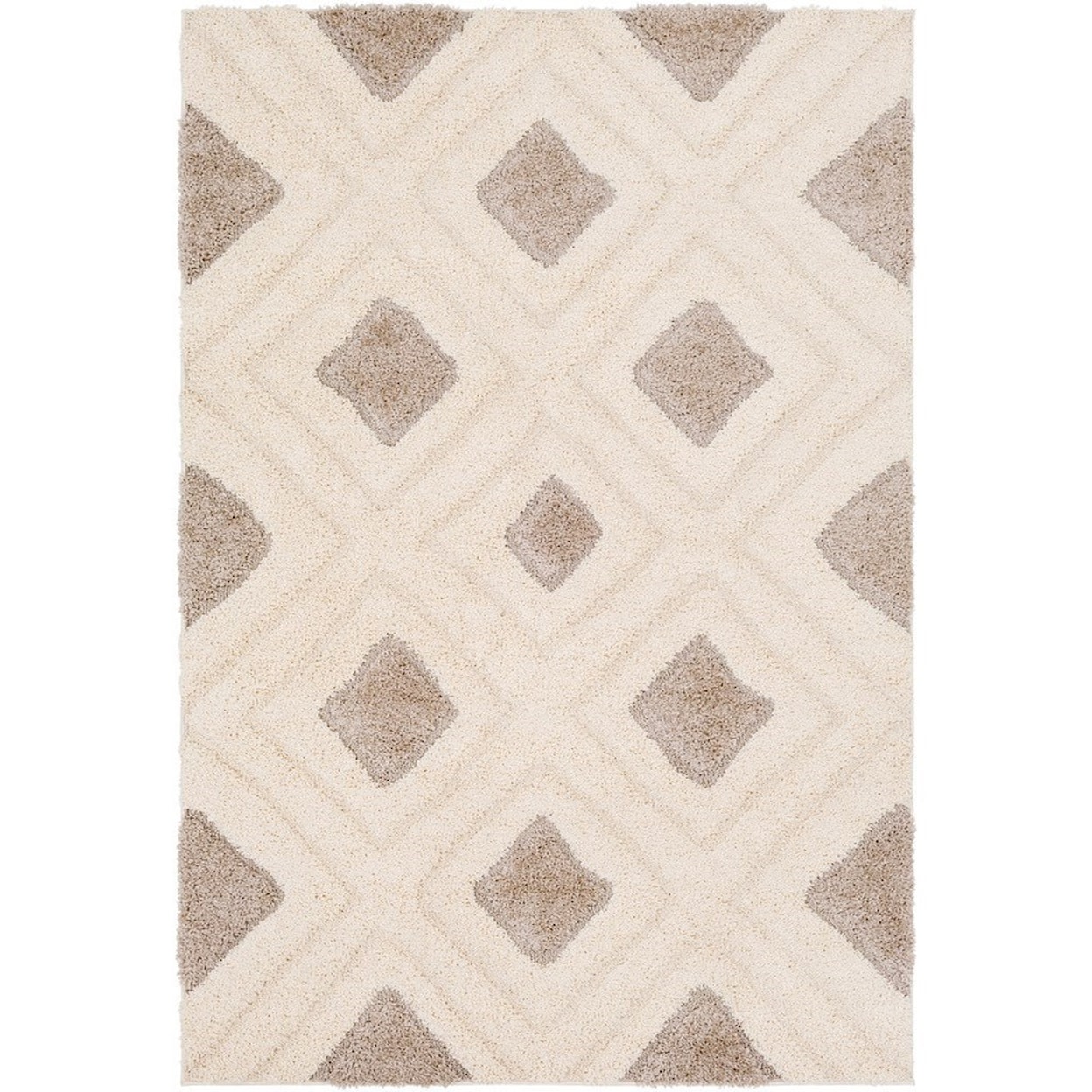 Surya Cut & Loop Shag 2' x 3' Rug