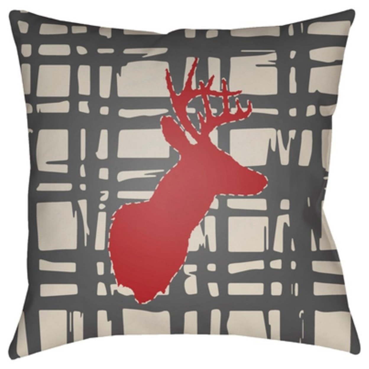 Surya Deer Pillow