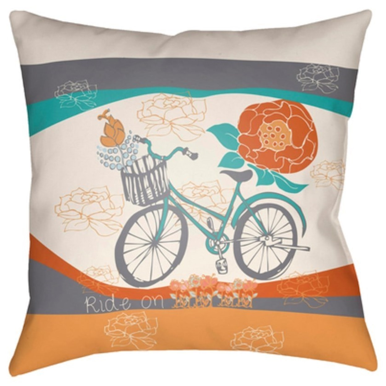 Surya Doodle Pillow