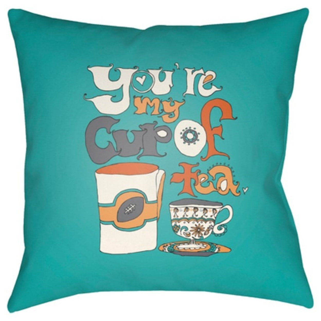 Surya Doodle Pillow