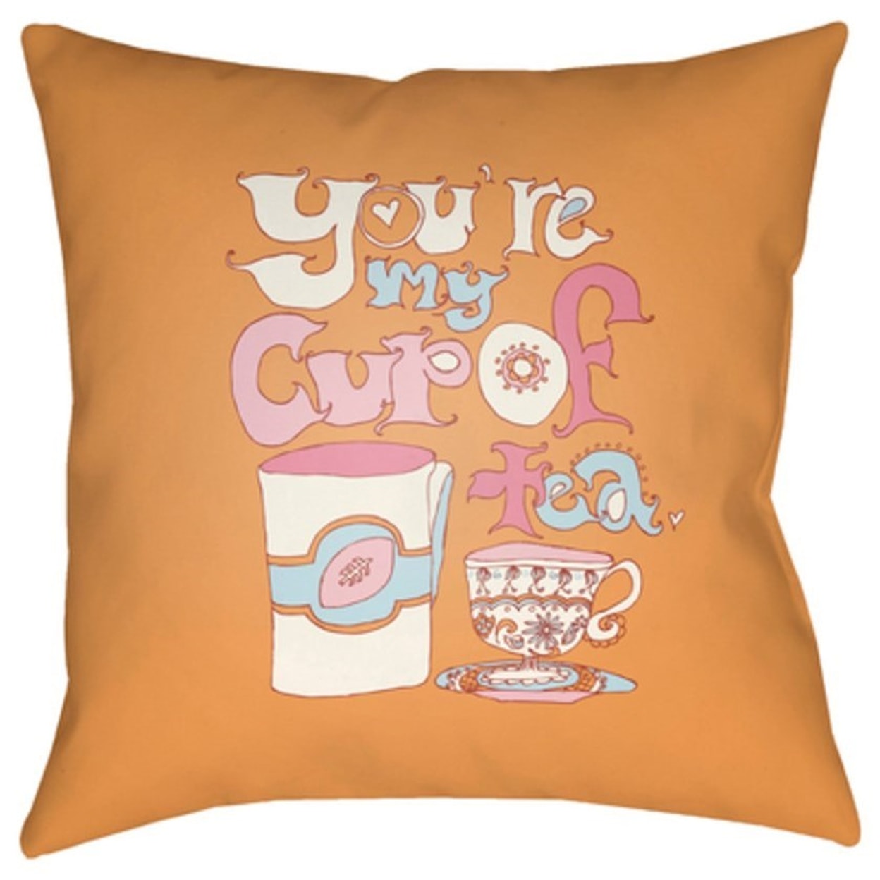 Surya Doodle Pillow