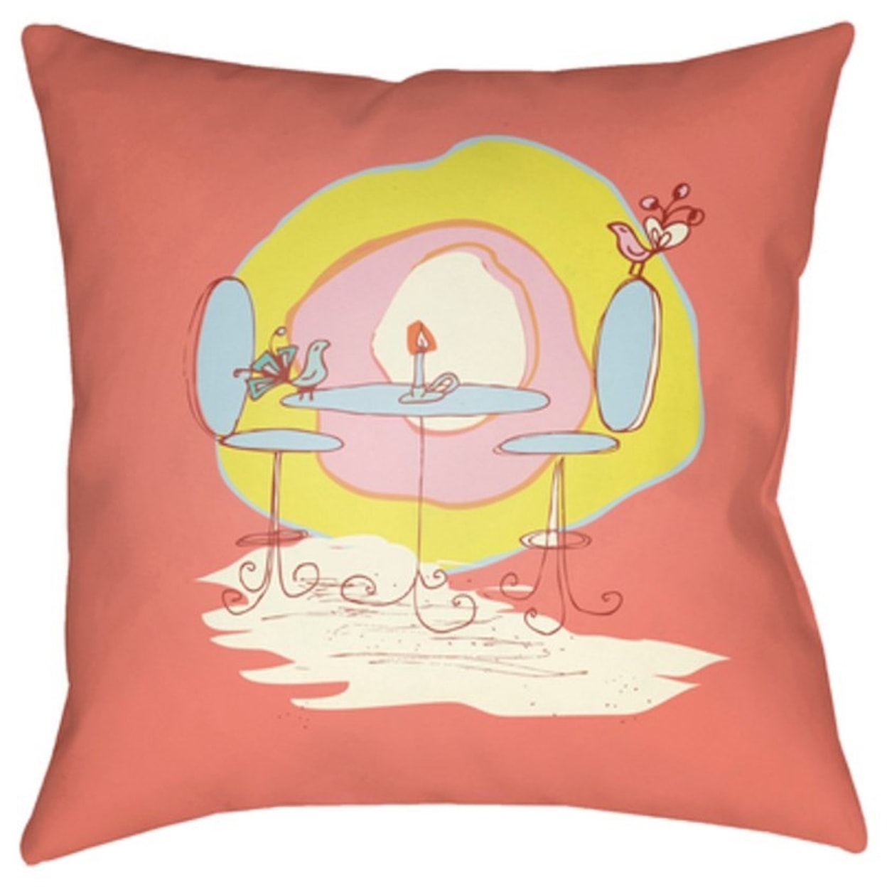 Surya Doodle Pillow