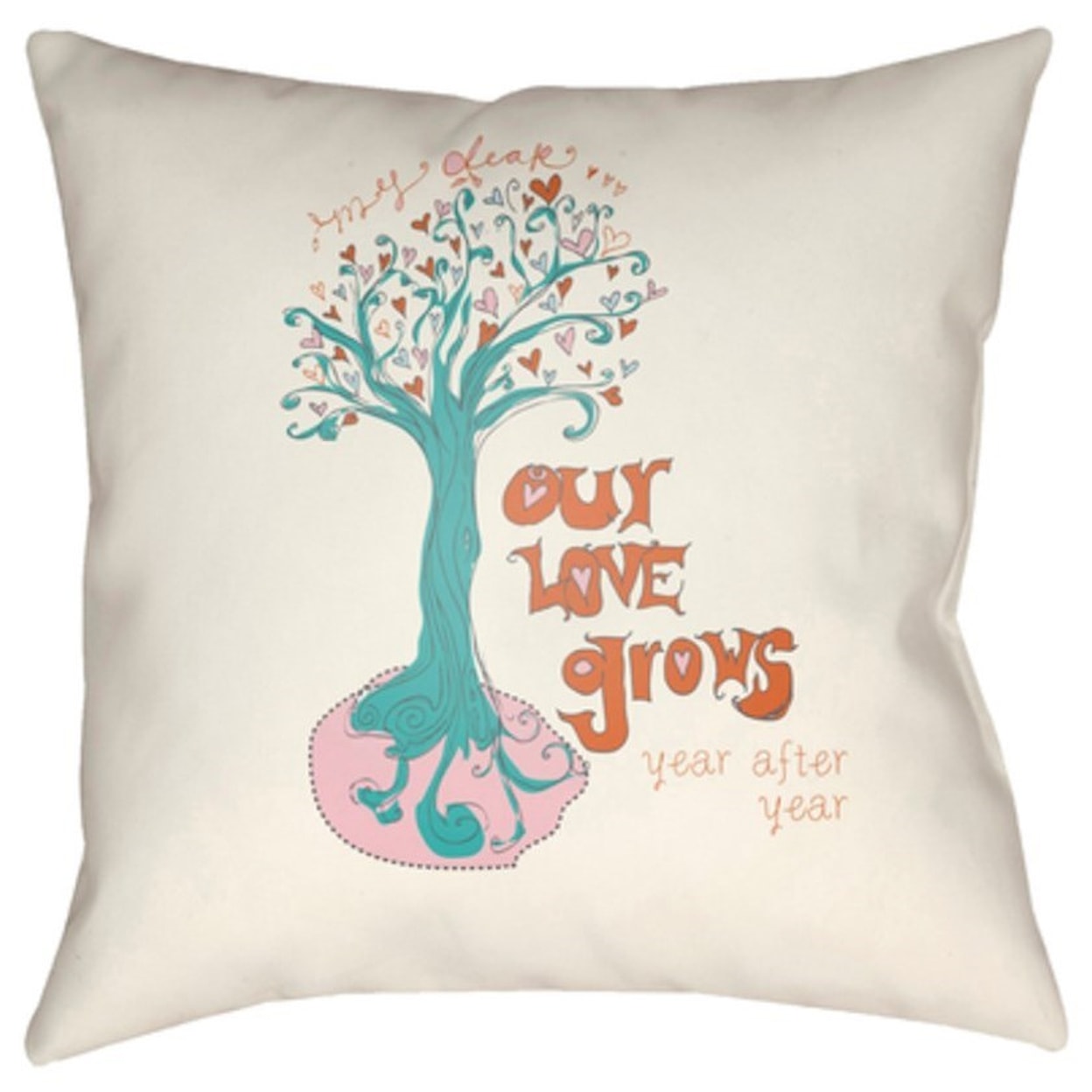 Surya Doodle Pillow