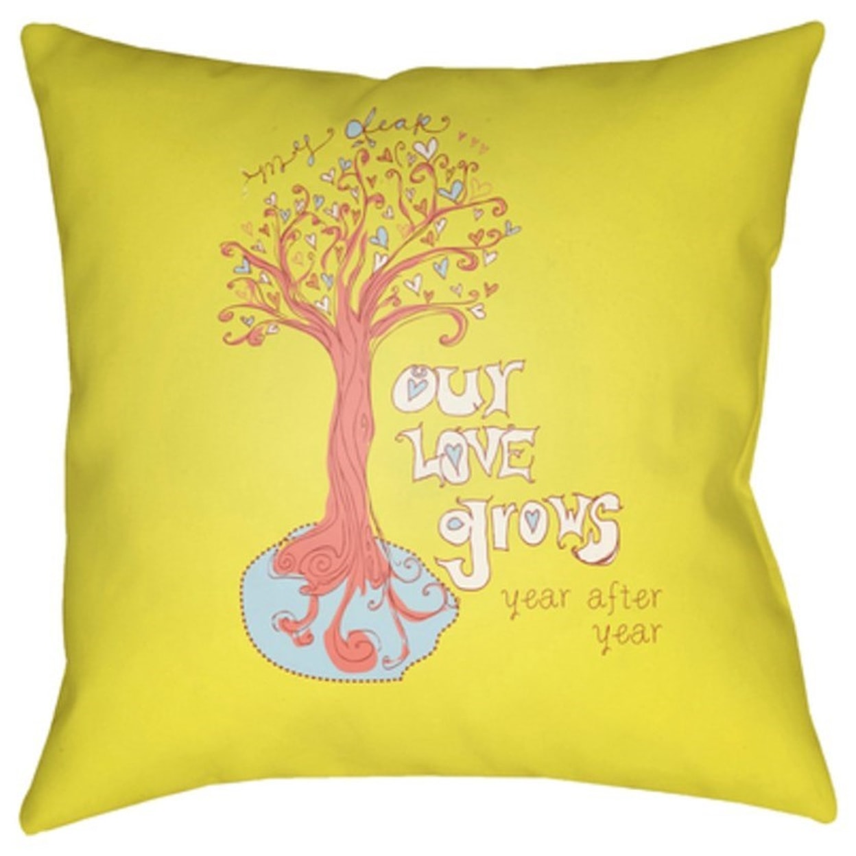 Surya Doodle Pillow