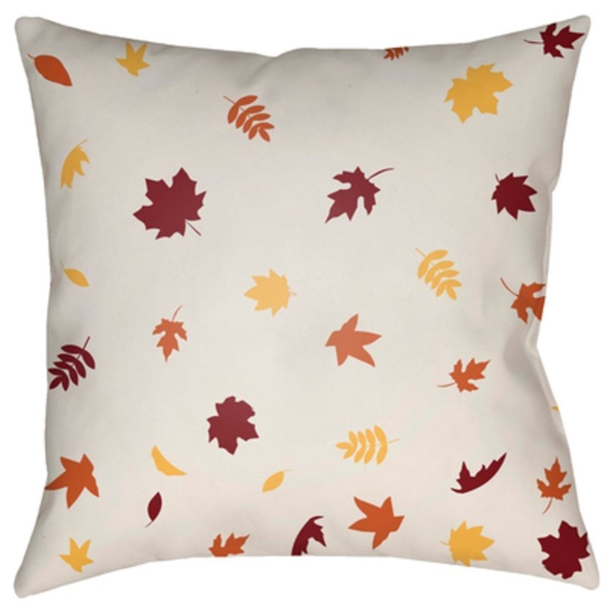 Surya Falling Leaves Pillow