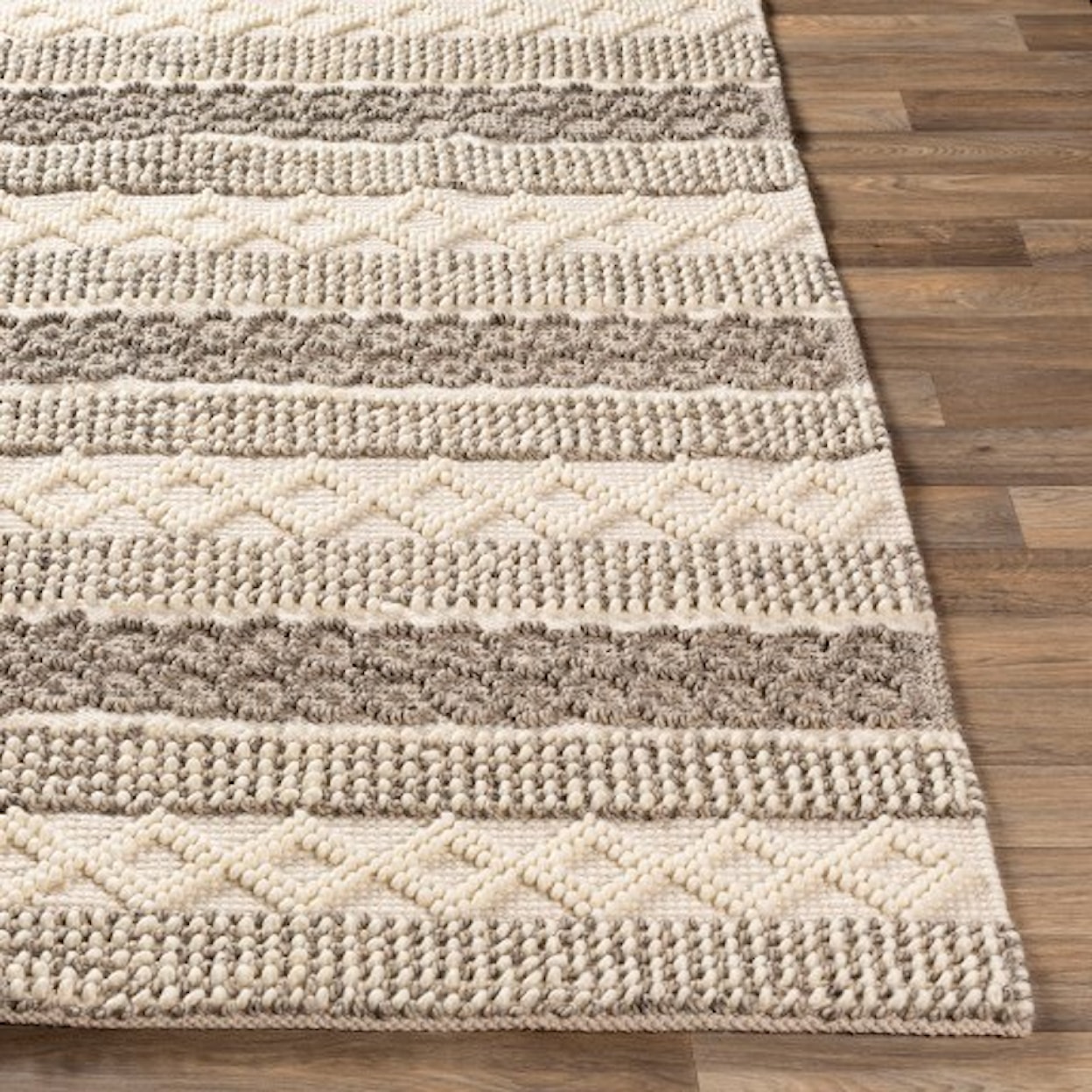 Surya Farmhouse Neutrals 5' x 7'6" Rug