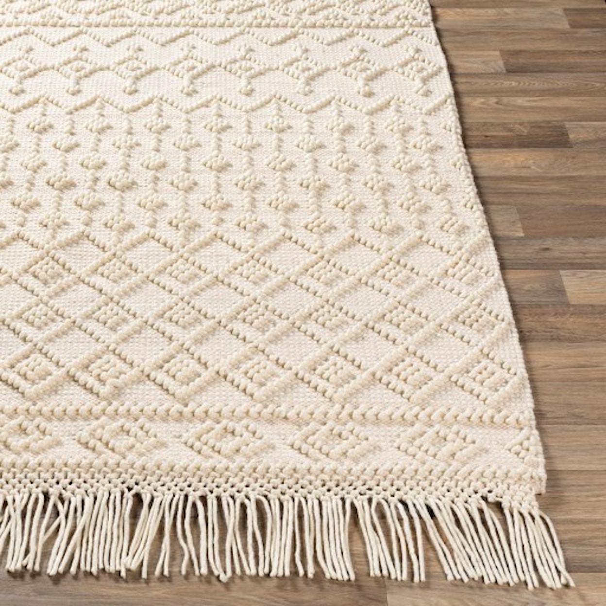 Surya Farmhouse Tassels 2' x 3' Rug