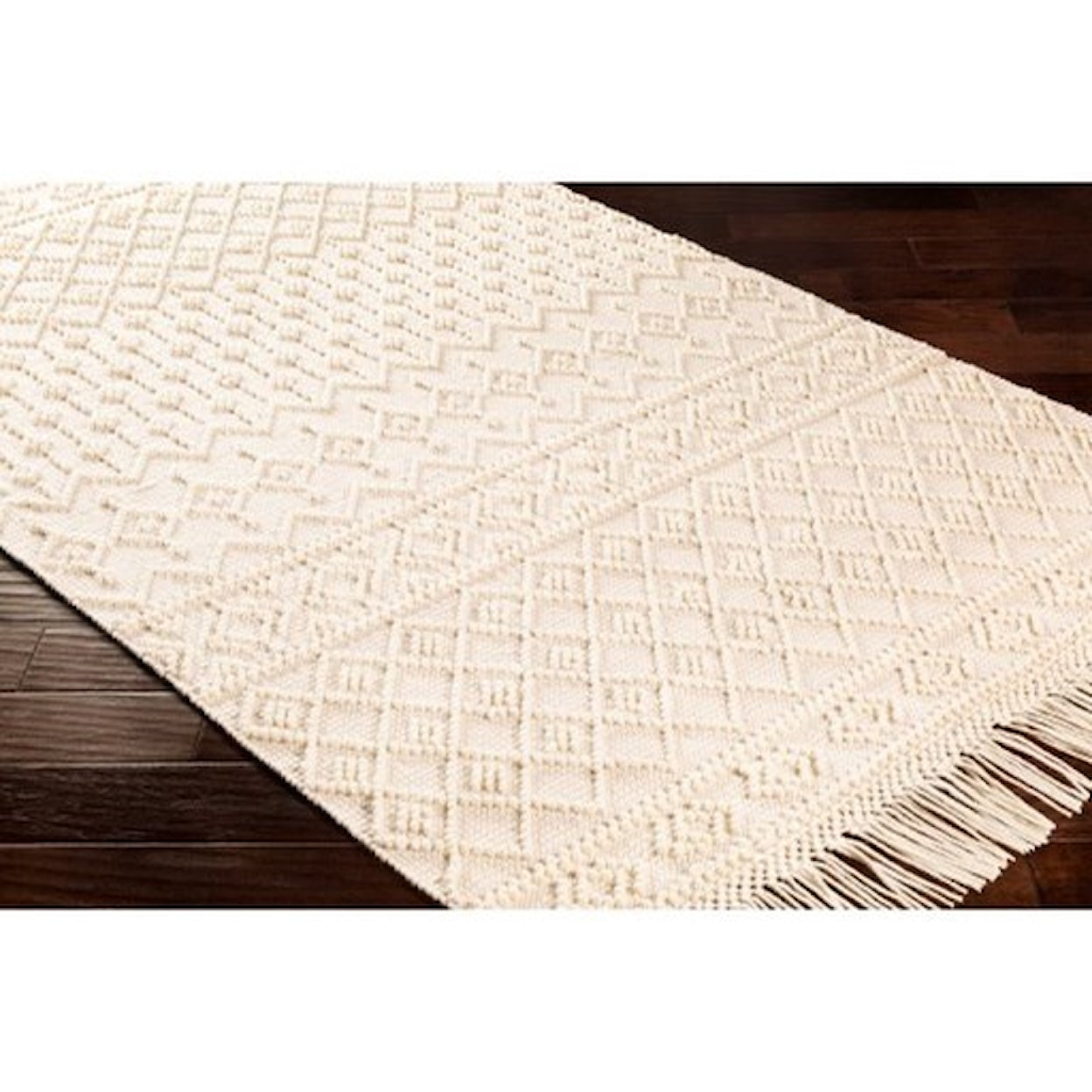 Surya Farmhouse Tassels 2' x 3' Rug