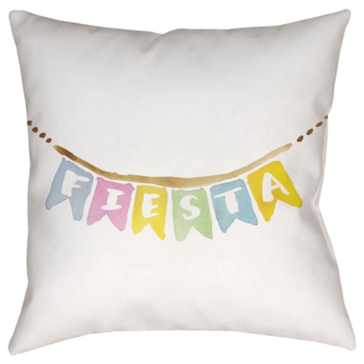 Surya Fiesta Banner Pillow