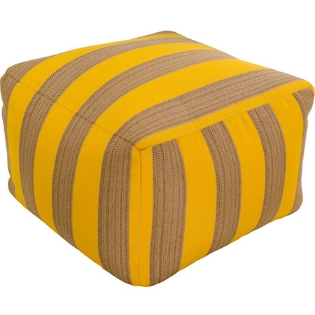 22 x 22 x 14 Cube Pouf