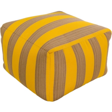 22 x 22 x 14 Cube Pouf