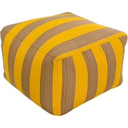 22 x 22 x 14 Cube Pouf
