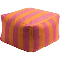 22 x 22 x 14 Cube Pouf