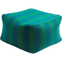 22 x 22 x 14 Cube Pouf