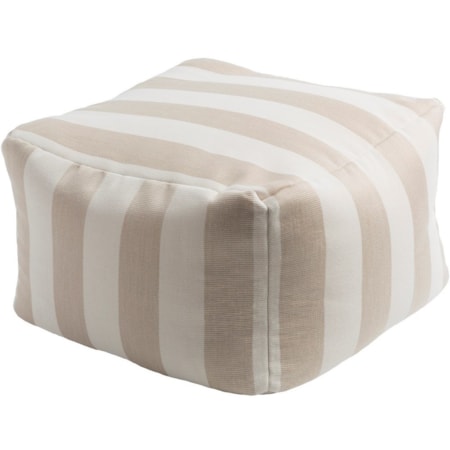 22 x 22 x 14 Cube Pouf