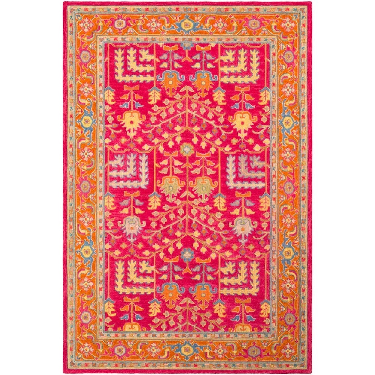 Surya Fire Work 5' x 7' 6" Rug