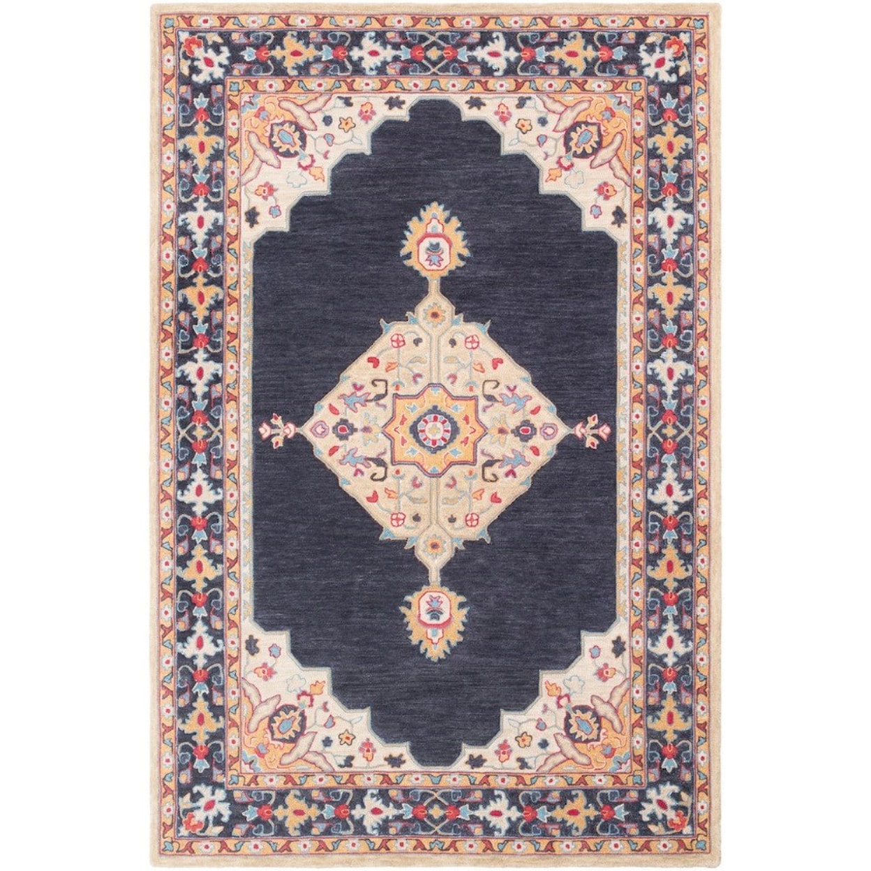 Surya Fire Work 2' x 3' Rug