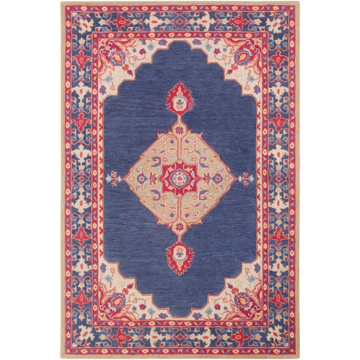 Surya Fire Work 2' x 3' Rug