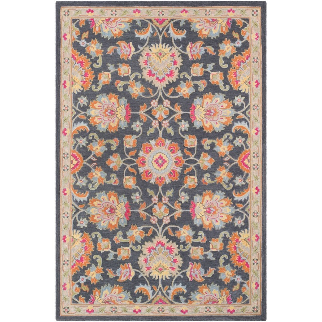 Surya Fire Work 2' x 3' Rug