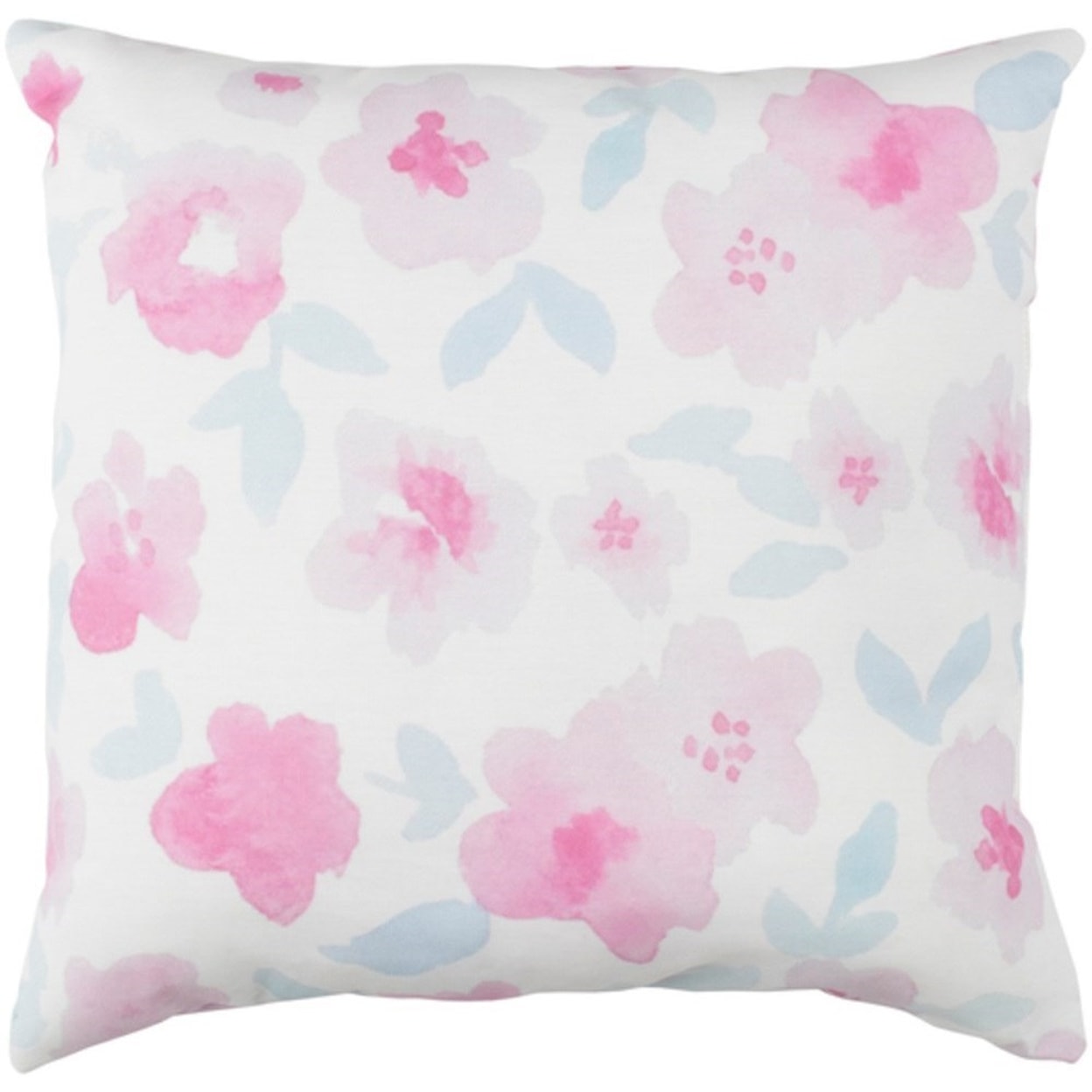 Surya Flowers Pillow