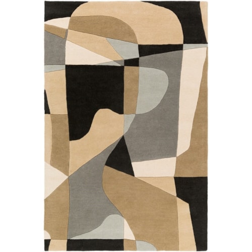 6' x 9' Kidney Rug