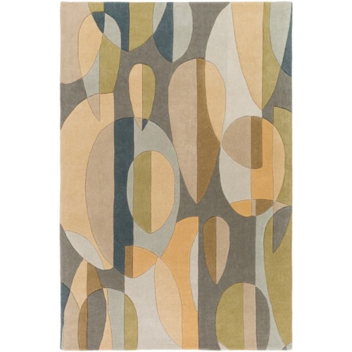 6' x 9' Kidney Rug