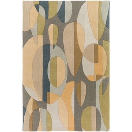 6' x 9' Kidney Rug