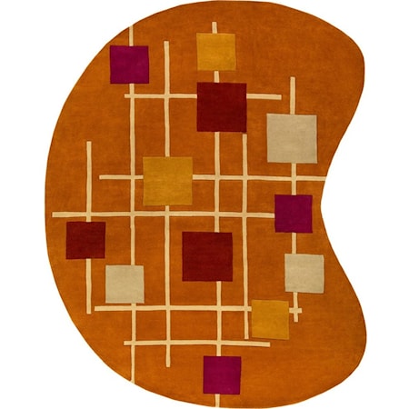 8' x 10' Kidney Rug