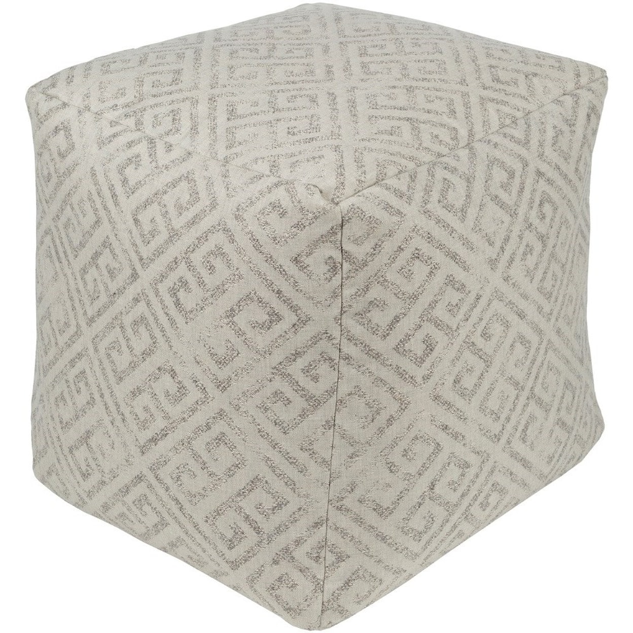 Surya Geonna 18 x 18 x 18 Pouf