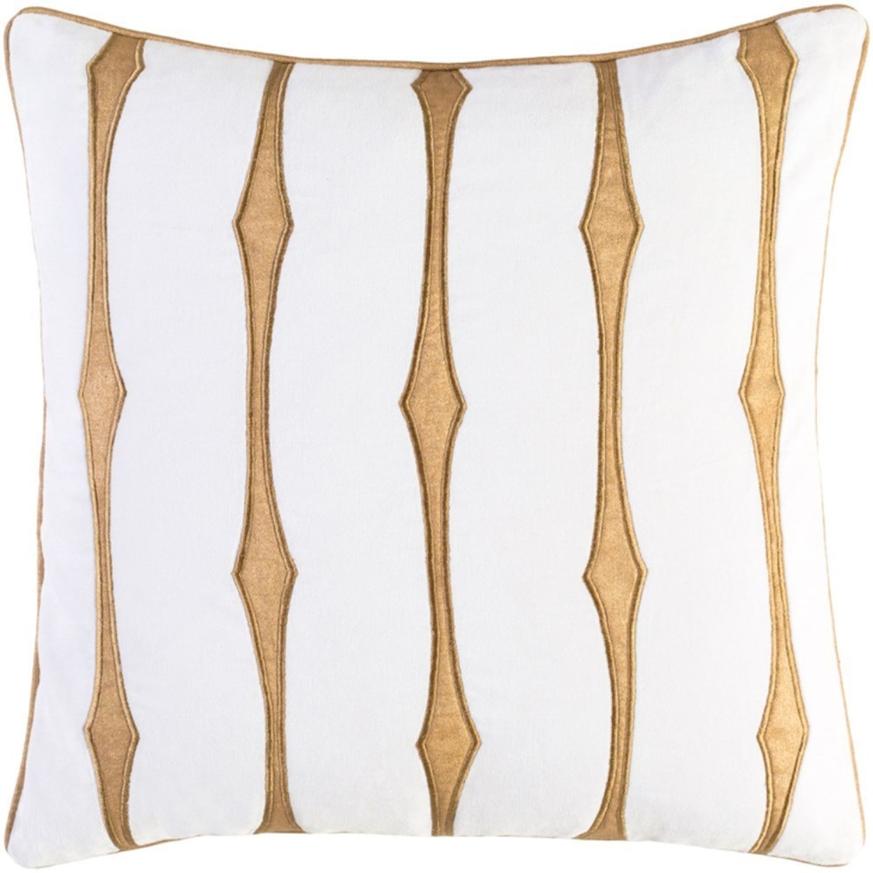 Surya Graphic Stripe Pillow