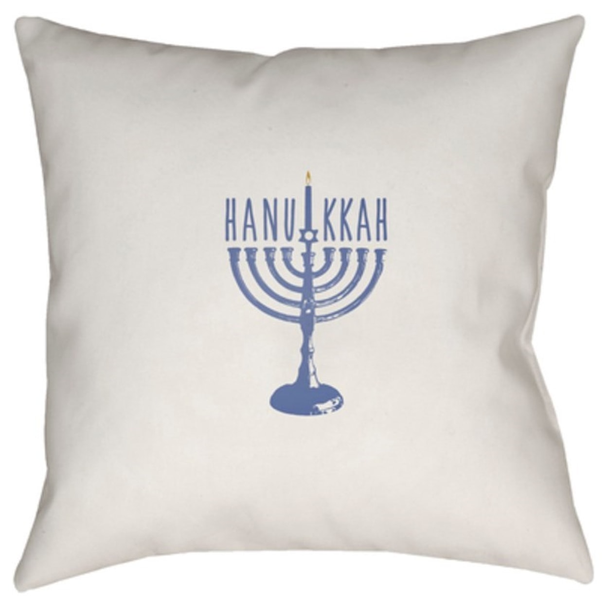 Surya Hanukkah Menorah Pillow