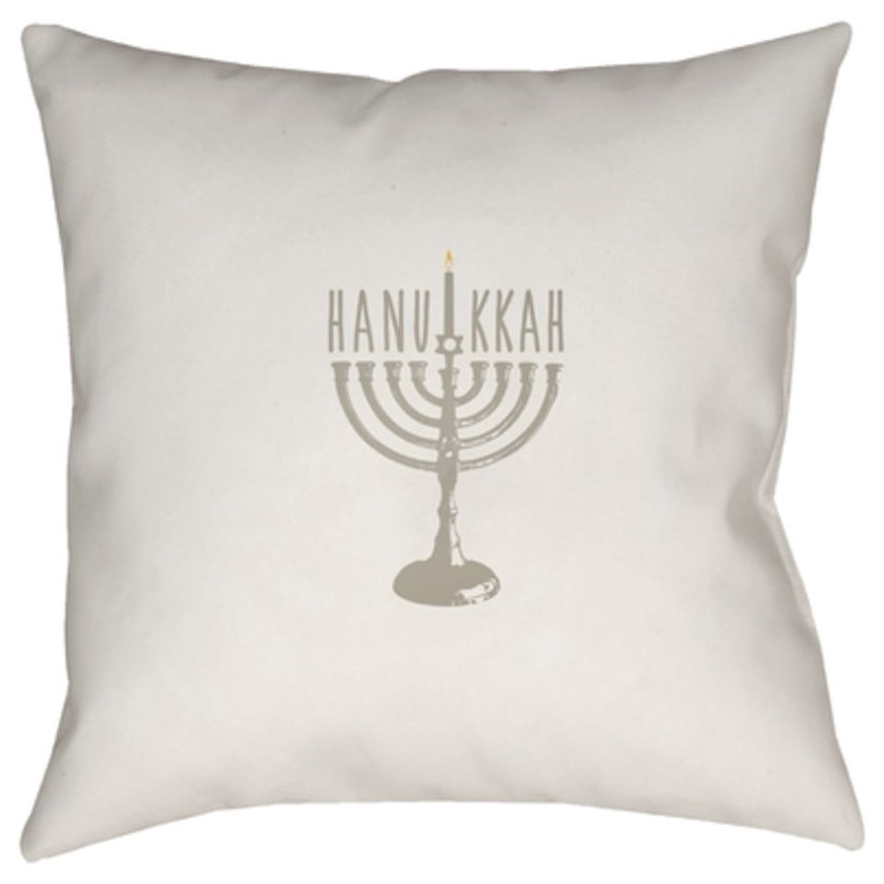 Surya Hanukkah Menorah Pillow