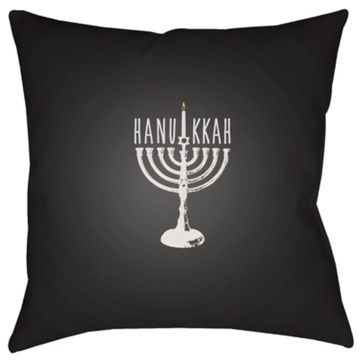 Surya Hanukkah Menorah Pillow