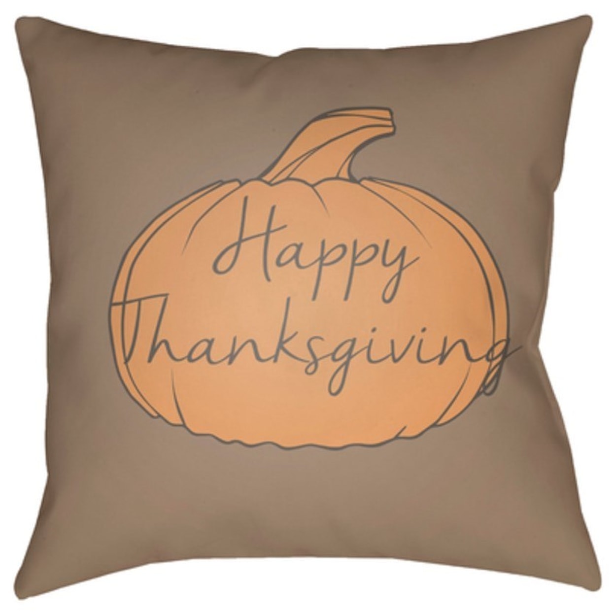 Surya Happy Thanksgiving Pillow