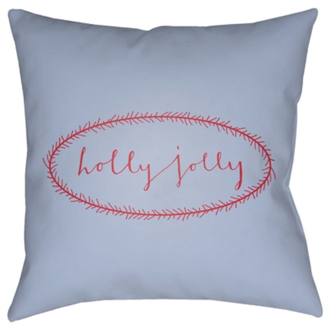 Surya Holly Jolly Pillow
