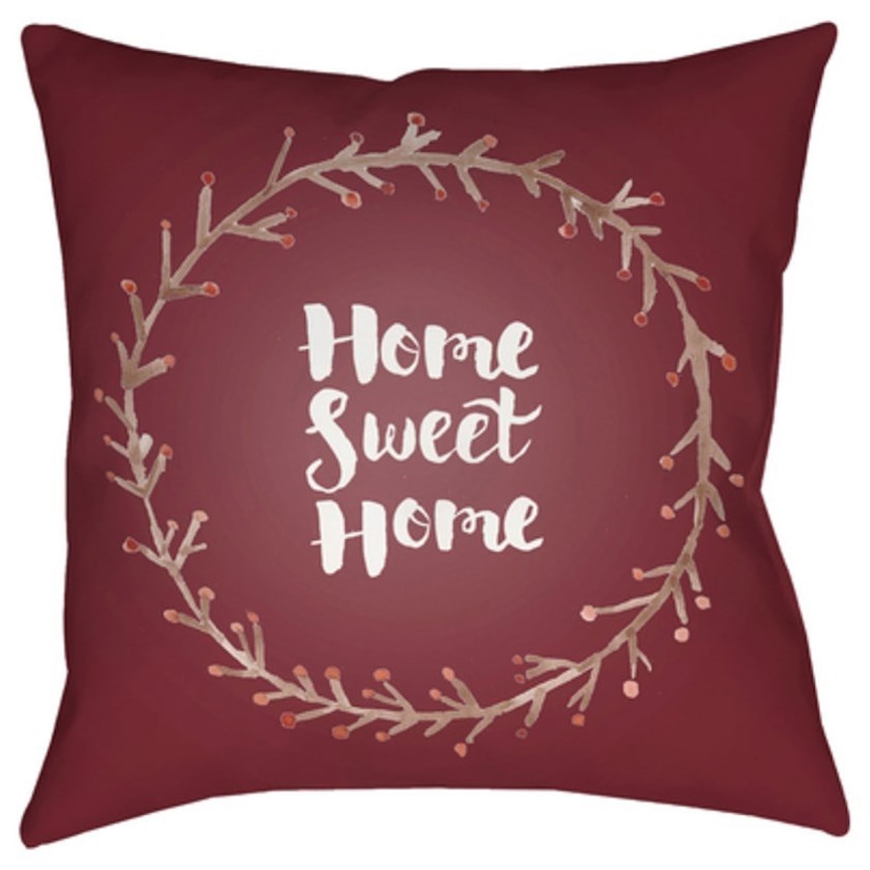 Surya Home Sweet Home II Pillow