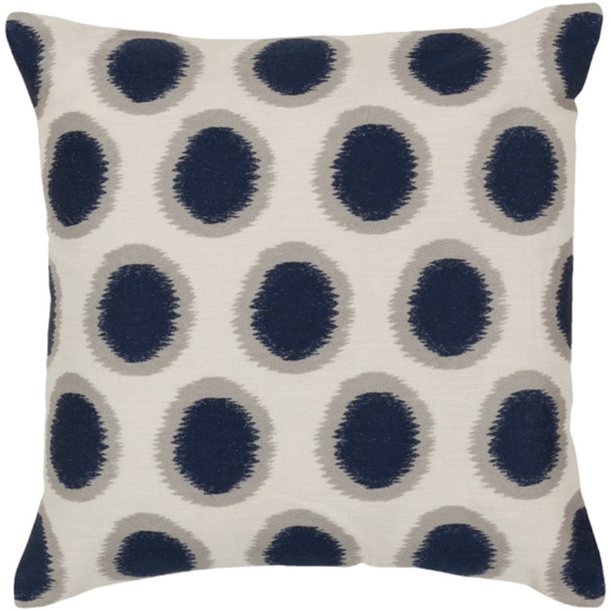 Surya Ikat Dots Pillow