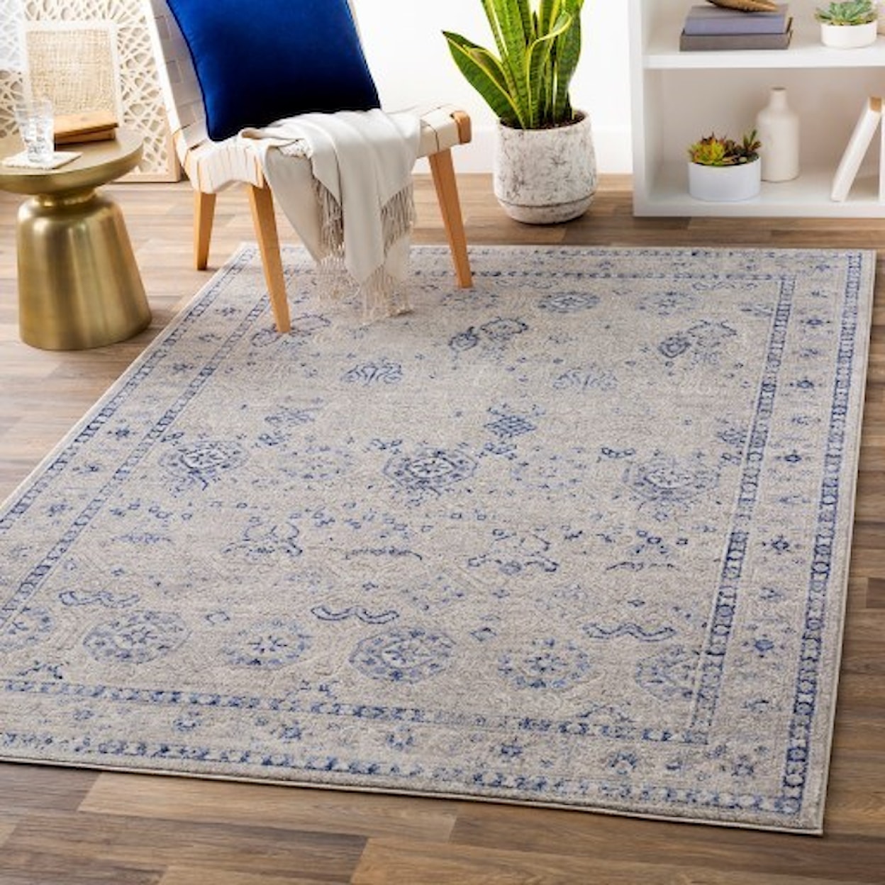 Surya Indigo 2' x 2'11" Rug