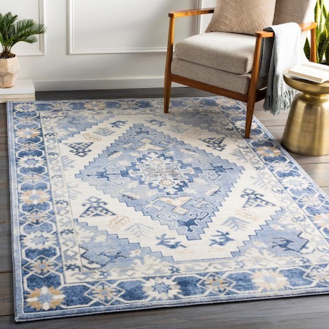 Surya Indigo 2' x 2'11" Rug