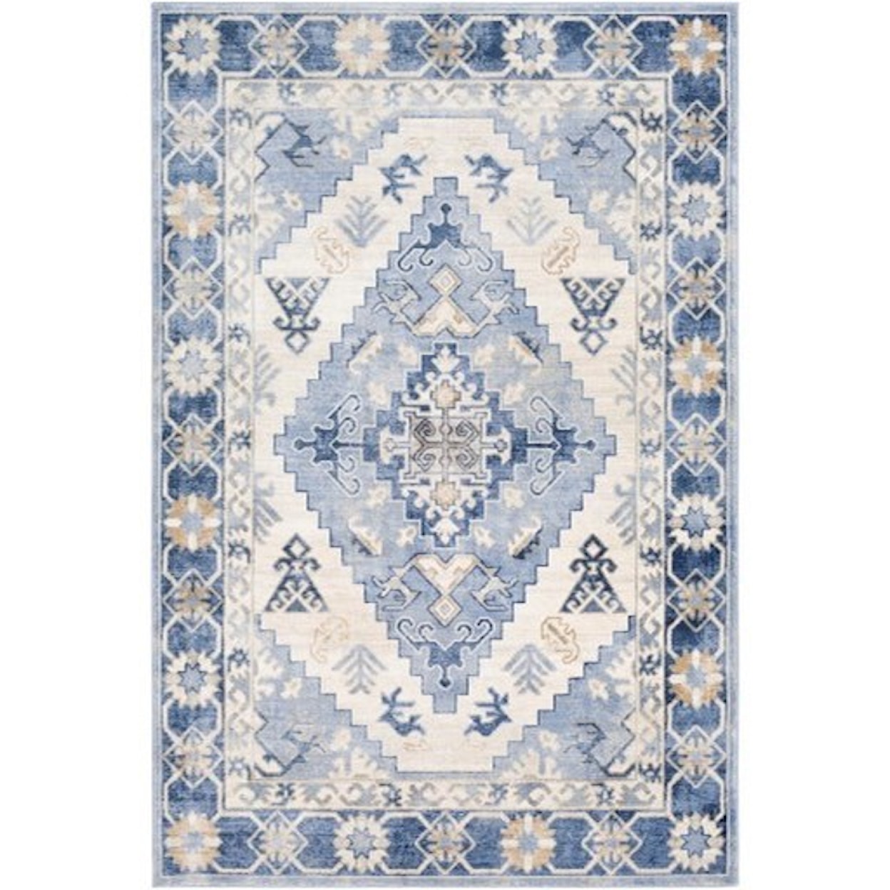 Surya Indigo 5'3" x 7'3" Rug